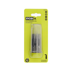 8 PC. 2-1/2" EXTENDED BITS