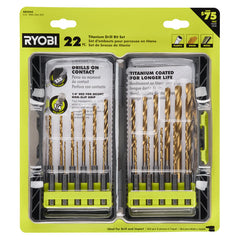 Titanium Drill Bit Kit (22-Piece)