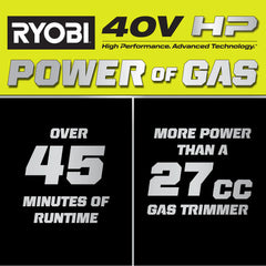 40V HP Brushless 16" Attachment Capable String Trimmer