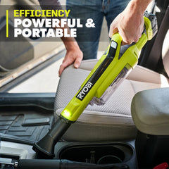 ONE+ 18V Cordless Vacuum Cleaner Handheld, Hand Vacuum with Powered Brush (Tool Only)