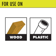 4 PC. 1/8" WOOD & PLASTIC BITS