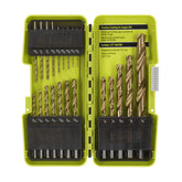 21 PC. Titanium Drill Bit Set