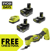18V ONE+ LITHIUM HIGH PERFORMANCE STARTER KIT WITH FREE 18V ONE+ MULTI-TOOL