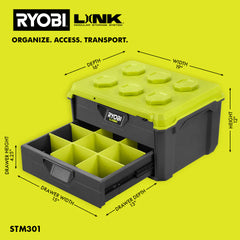LINK 2-DRAWER TOOL BOX