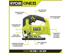 18V ONE+ LITHIUM HIGH PERFORMANCE STARTER KIT WITH FREE 18V ONE+ JIG SAW