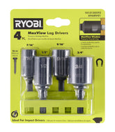 4 PC. MaxViewâ„¢ Lag Drivers