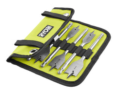 10 PC. WOOD SPADE BIT SET