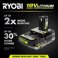 18V ONE+ 2AH LITHIUM HIGH PERFORMANCE BATTERY