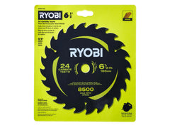 6-1/2" 24 CARBIDE TEETH THIN KERF CIRCULAR SAW BLADE