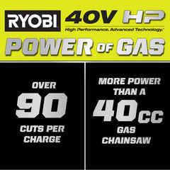 40V HP BRUSHLESS 18" CHAINSAW KIT