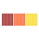 24 PC. FULL SIZE WARM COLOR GLUE STICKS