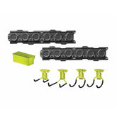 LINK 7-Piece Wall Storage Kit, Heavy Duty Wall Hooks