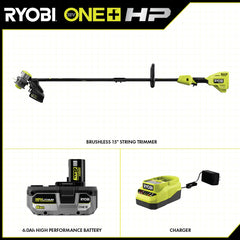 18V ONE+ HP Brushless 15” String Trimmer Kit