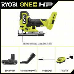 18V ONE+ HP COMPACT BRUSHLESS BARREL GRIP JIG SAW KIT