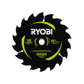 6-1/2" 18 CARBIDE TEETH THIN KERF CIRCULAR SAW BLADE