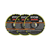3 PC. 4-1/2" Metal Cutting Wheel Set