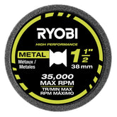 HIGH PERFORMANCE TWIST LOCK METAL CUTTING WHEEL