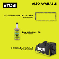 40V HP Brushless 16" Chainsaw Kit