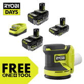 18V ONE+ LITHIUM HIGH PERFORMANCE STARTER KIT WITH FREE 18V ONE+ 5" RANDOM ORBIT SANDER