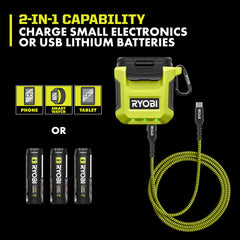 USB Lithium 3-Port Charger & Power Source