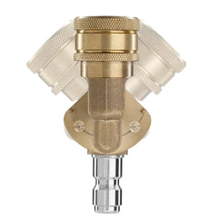Pressure Washer Quick-Connect Pivot Coupler