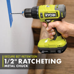 18V ONE+ Cordless 1/2 in. Hammer Drill Kit