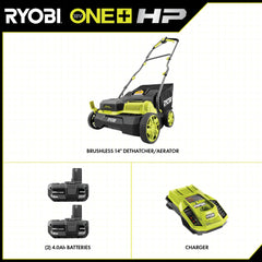 18V ONE+ HP Brushless 14" Dethatcher/Aerator Kit