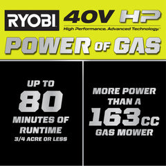 40V HP BRUSHLESS 21" SELF-PROPELLED MOWER