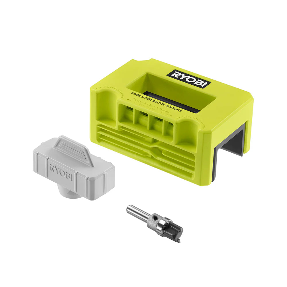 Door Latch Installation Router Kit