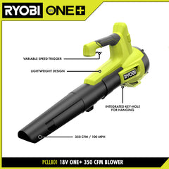 18V ONE+ 350 CFM BLOWER