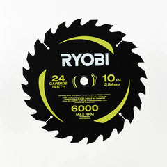10" 24 CARBIDE TEETH THIN KERF MITER SAW BLADE