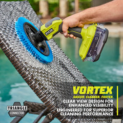 9" VORTEX SOFT BRISTLE BRUSH