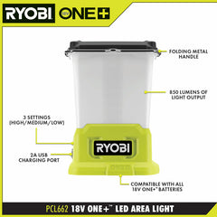 18V ONE+ LED Area Light