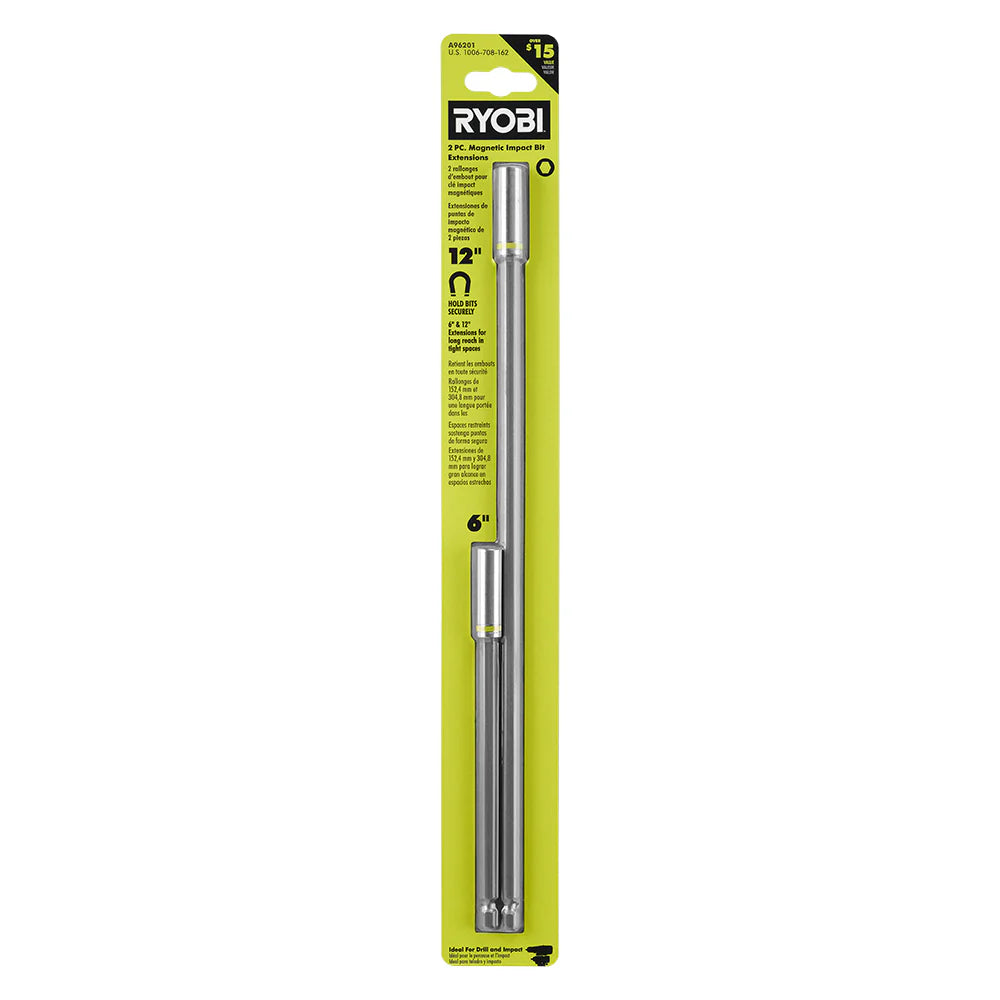 2 PC. Magnetic Impact Bit Extensions