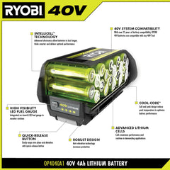 40V 4AH LITHIUM BATTERY