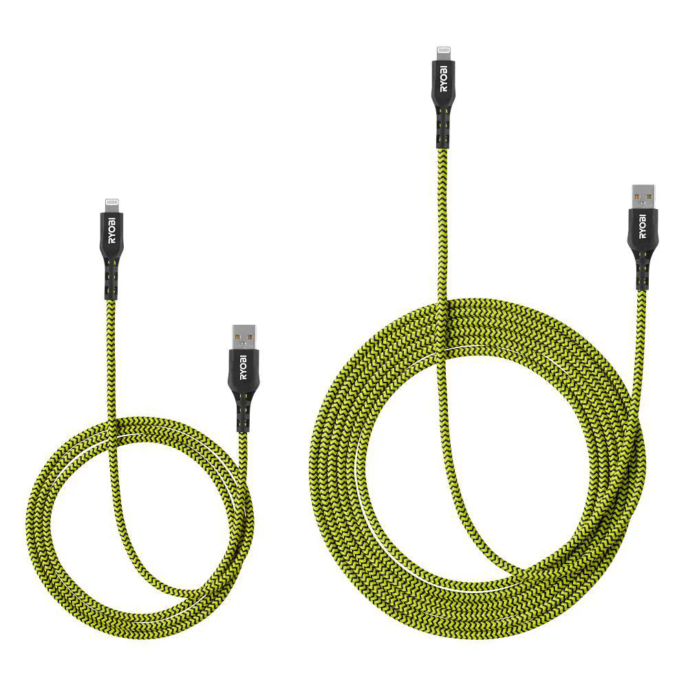 4' & 10' USB-A TO LIGHTNING CABLES