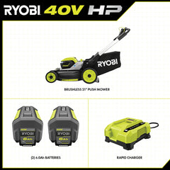 40V HP BRUSHLESS 21" MULTI-BLADE PUSH MOWER KIT