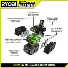 18V ONE+ 8Ah Lithium EDGE Batteries (2-Pack)