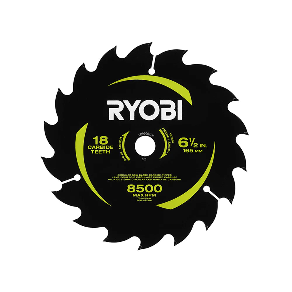 6-1/2" 18 CARBIDE TEETH THIN KERF CIRCULAR SAW BLADE