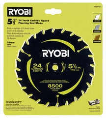 5-1/2" 24 TOOTH CARBIDE TIPPED FLOORING SAW BLADE