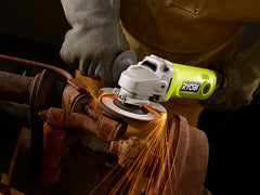 RYOBI 7.5 AMP 4-1/2” ANGLE GRINDER WITH ROTATING REAR HANDLE