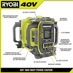 40V 1800-WATT POWER STATION