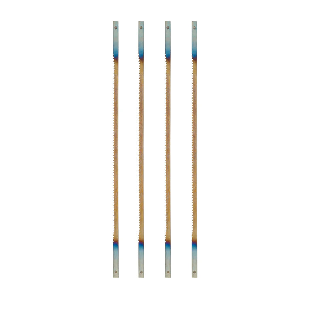4 PC. 20 TPI Scroll Saw Pinned Blades
